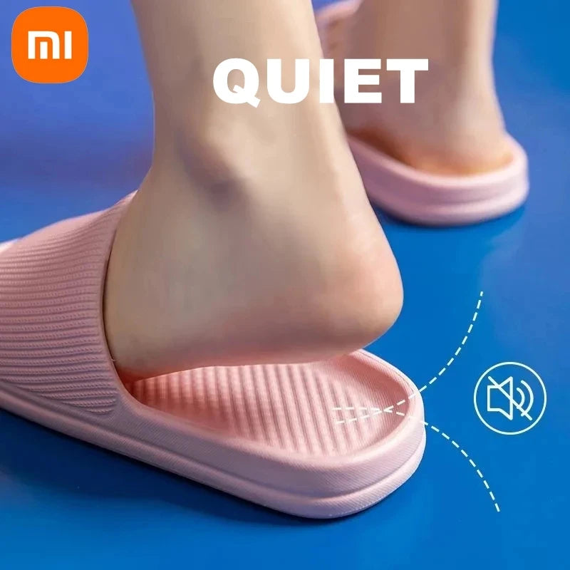 Xiaomi Youpin Moda Casa Chinelos antiderrapantes Sandálias masculinas e femininas Sola macia EVA Chinelos casuais para ambientes internos Banheiro Banho Chinelos